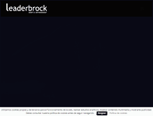 Tablet Screenshot of leaderbrock.com